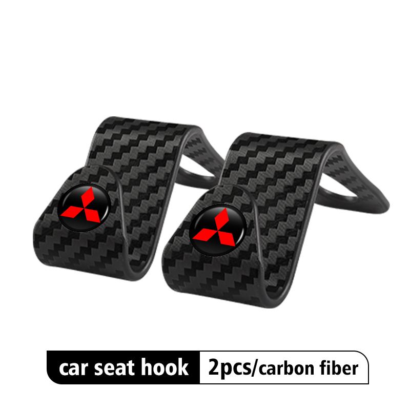 cxdjmy1 For Mitsubishi Car Seat Headrest Hook Organizer Hanger Interior Accessories Outlander Lancer L200 ASX Pajero Grandis Eclipse