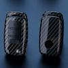 Car Carbon Fiber Pattern Remote Key Cover Case Fob For Octavia Seat Leon Altea