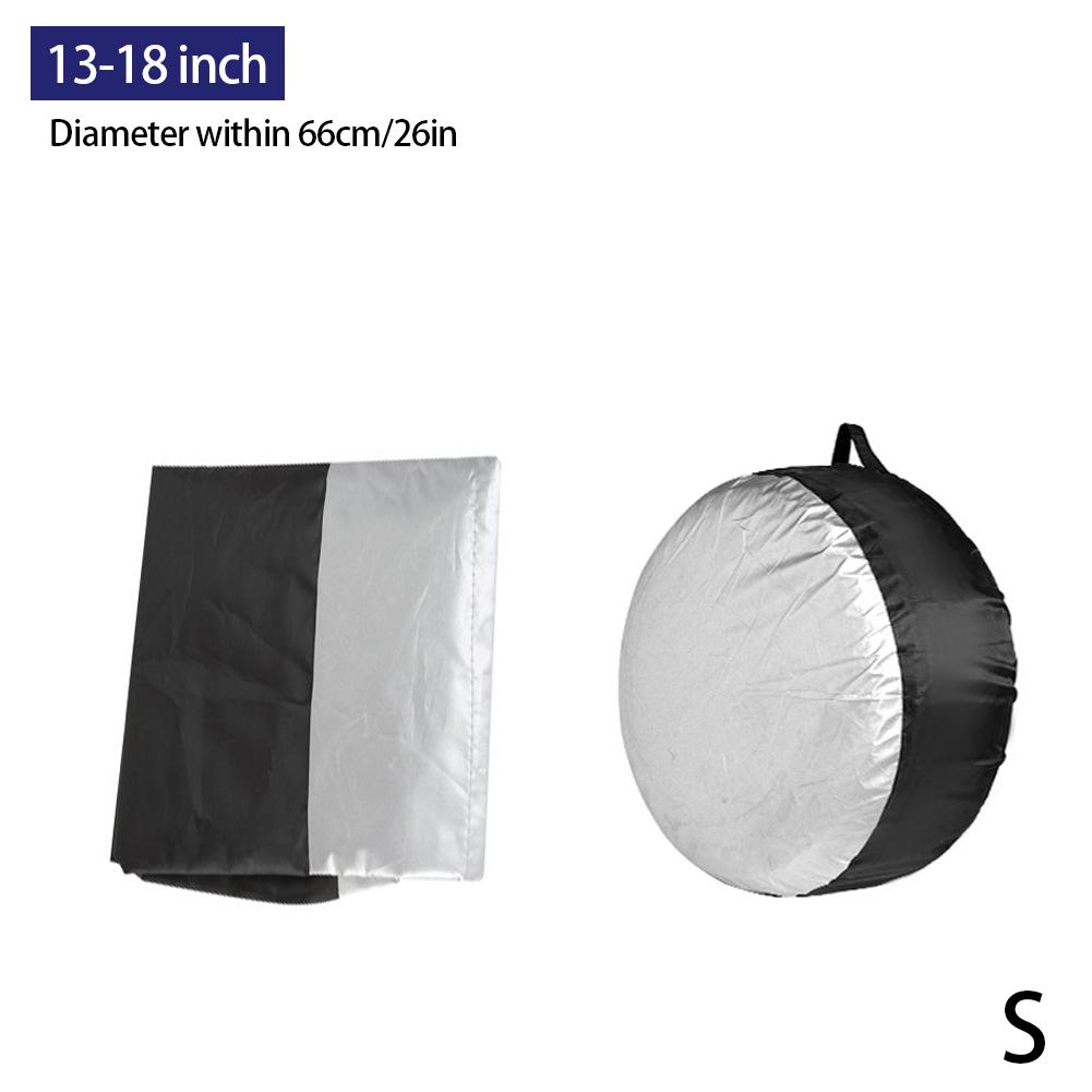 1 шт. Универсальные чехлы для запасных шин автомобиля, чехлы для хранения автомобильных колес, сумки для переноски шин для автомобильных колесных колпаков 13–18 дюймов, 19–23 дюйма