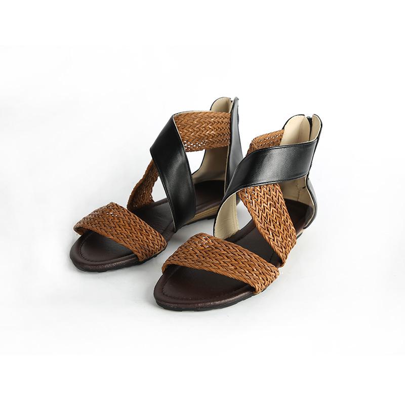 Новые летние белые эспадрильи на танкетке, женские сандалии, с открытым носком, гладиаторские сандалии, женские повседневные босоножки на шнуровке, женские сандалии на платформе ert5