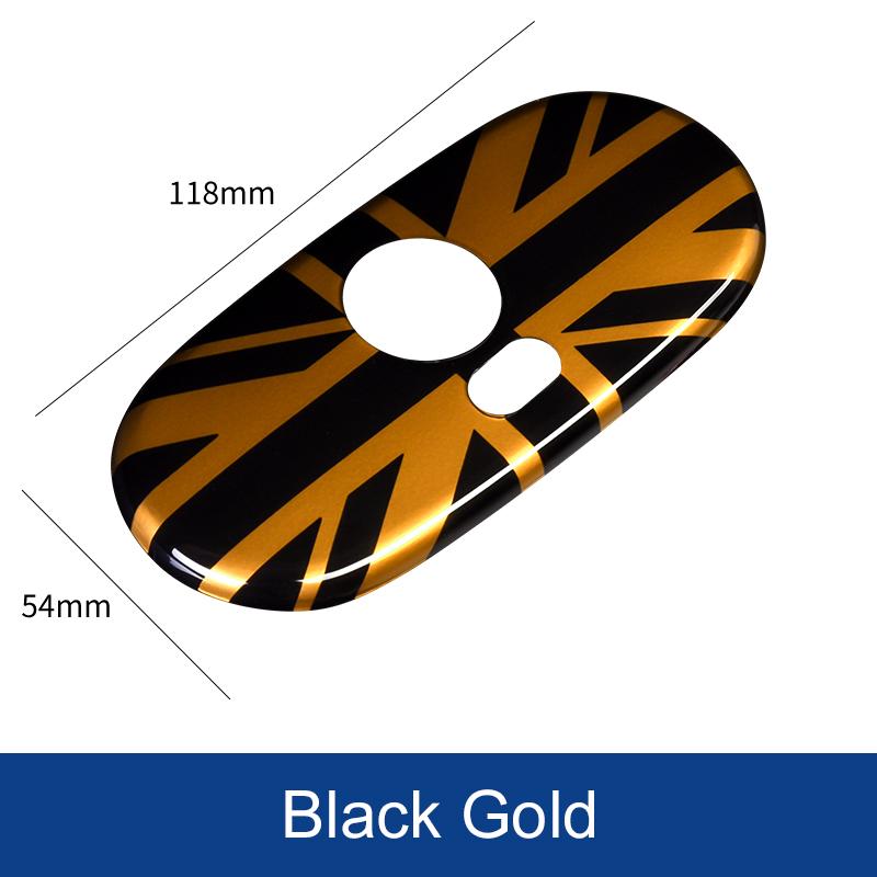 For Mini Cooper R50 R52 R53 2006 2005 2004 Rearview Mirror Adjustment Panel Decorative Stickers Cover Car Styling Accessories