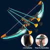 JOYFY Kids Bow and Arrow Set LED Light Up Archery Toy With 9 Suction Cup Arrows Target for Kid Ages 6-12 Outdoor Play Gift
