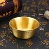 Buddhist Copper Offering Bowl: Temple & Home Decoration