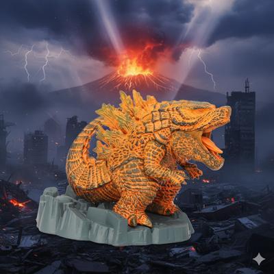 Фигурка Годзилла Король монстров Godzilla King of the Monsters детская игрушка 10 см 
