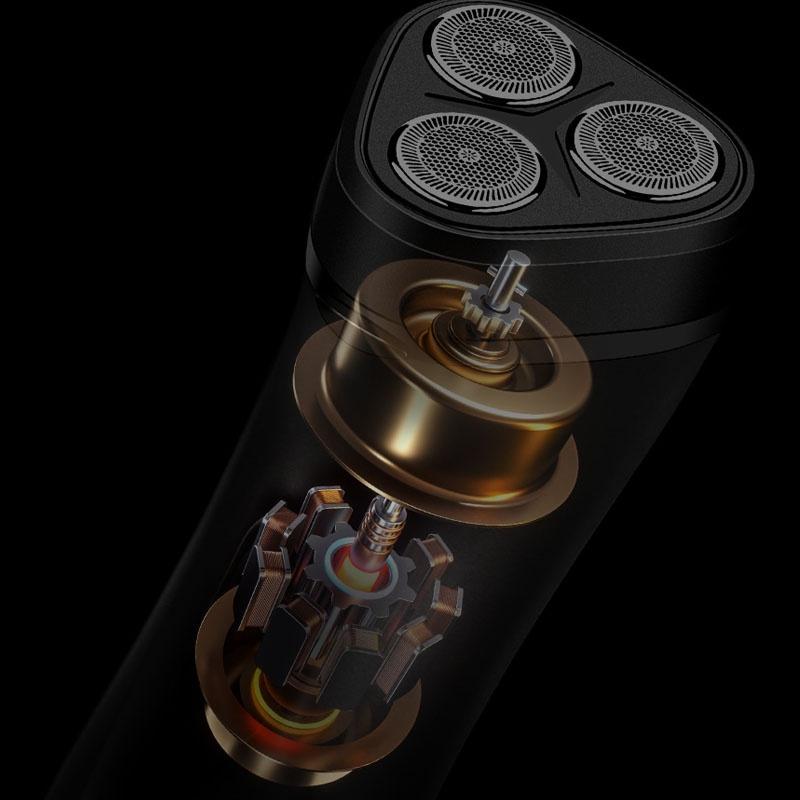Новая электробритва, USB аккумуляторная бритва, мужская портативная бритва, бритва с тремя головками