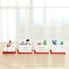 Train Wooden Ornament Christmas Merry Christmas Decorations For Home Gift Santa Claus Happy New Year