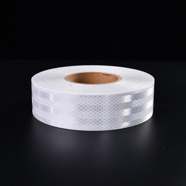 Reflective Film Roll: Waterproof, Adhesive-Backed Strips for Night Traffic Safety and Warning Markings.