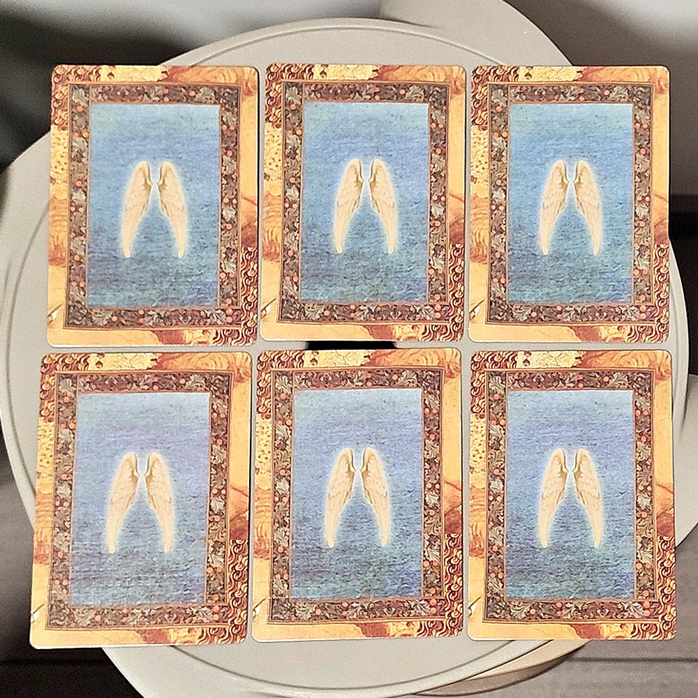 10.5*7.5см Оракул Исцеление с Ангелами на испанском языке 44 карты Оракула помогут вам общаться с вашими Ангелами