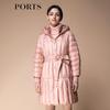 Ports Женская пуховая куртка с капюшоном