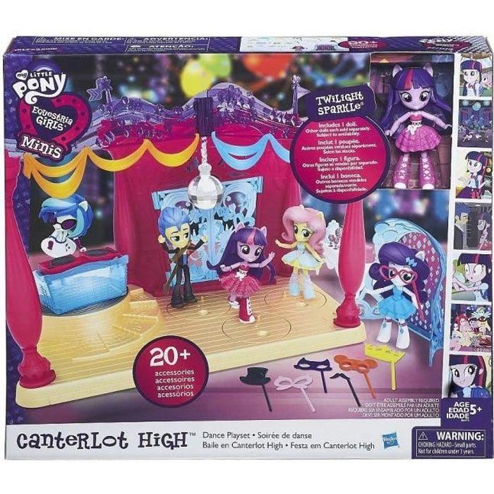 My Little Pony Equestria Girls Minis A À La Disco - Hasbro - Toy for Children - Over 20 Accessories
