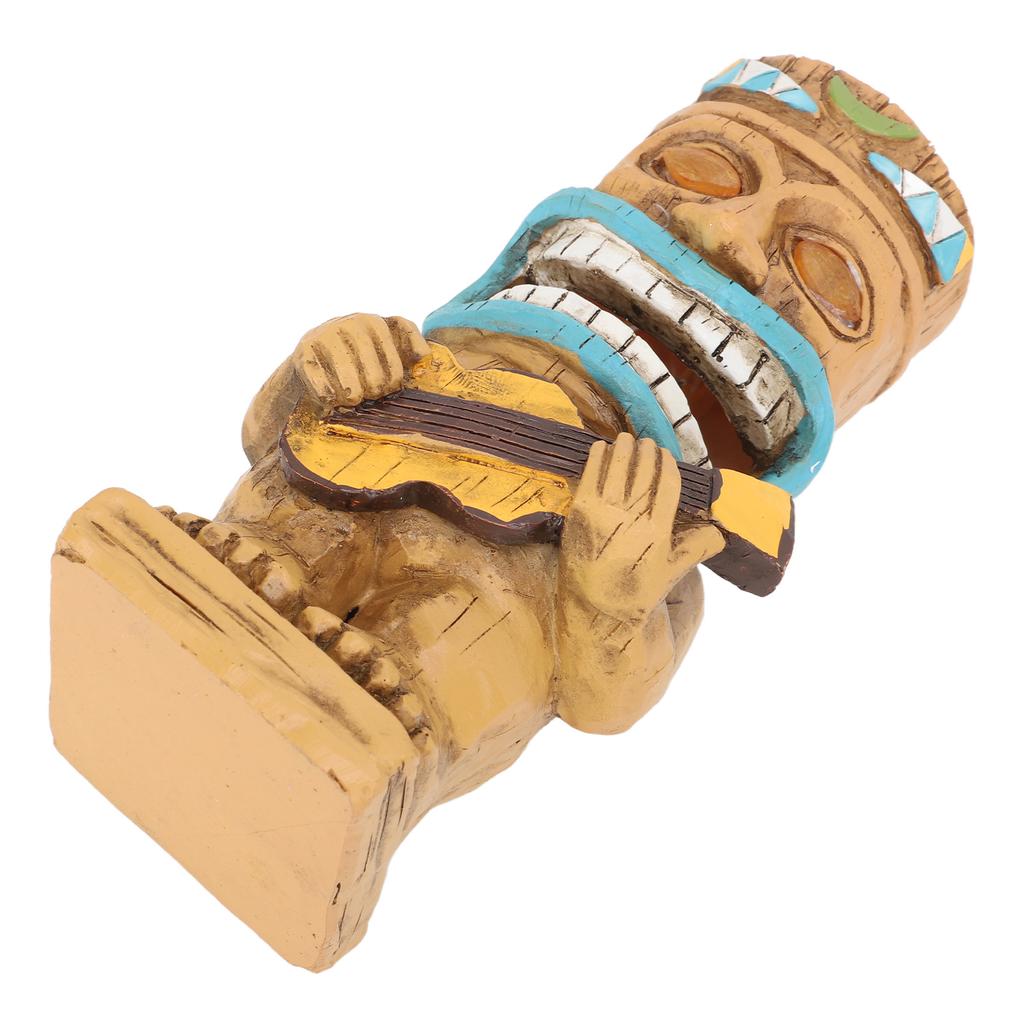 Totem Statues Solar Light Resin Garden Solar Light Ornament For Outdoor Home Lawn Yard