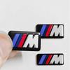 16/17/18/19mm Car Wheel Hub Caps Steering Wheel Emblem Badge Decals For BMW M Power X1 X3 X5 X6 3 5 7 Series E46 E90 F30 G20 FH7