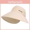 Wide Summer Casual Brim Hat Soft Ice Silk With Letter Design For Safety Sun