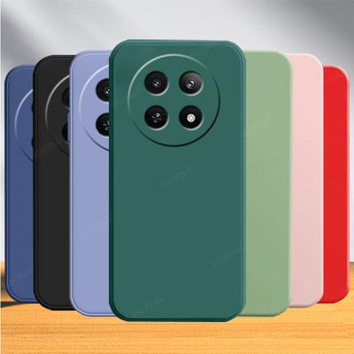 Для Realme 12 5G Чехол Обложка OPPO Realme 12 5G Capas Новый Оригинальный Бампер Задняя Панель Жидкий Силикон ТПУ Мягкий Чехол Realme 12 5G Fundas