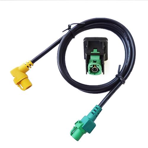 Автомобильный навигационный адаптер RCD510+310+ USB, разъем-переключатель + жесткость проводки для Volkswagen Golf 6 / Scirocco / Sagitar / New Bora NAV231/268MF