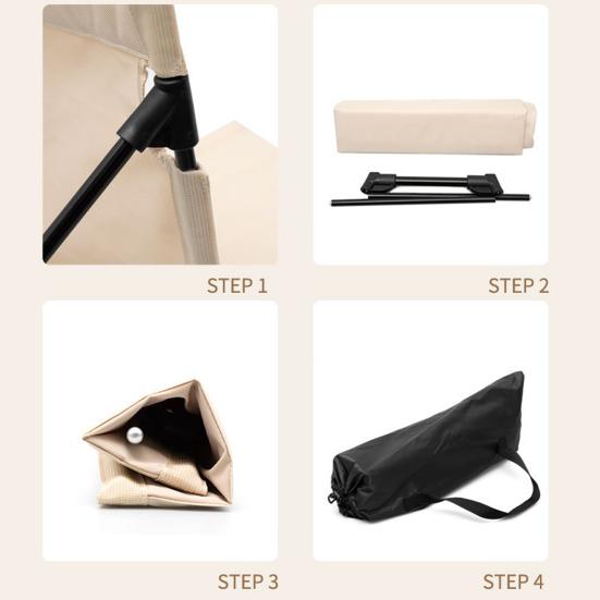 Открытый ленивый стул, складной стул для кемпинга, подушка с сумкой для хранения, съемный водонепроницаемый пляжный стул, портативная подушка для сиденья для рыбалки, пешего туризма, барбекю