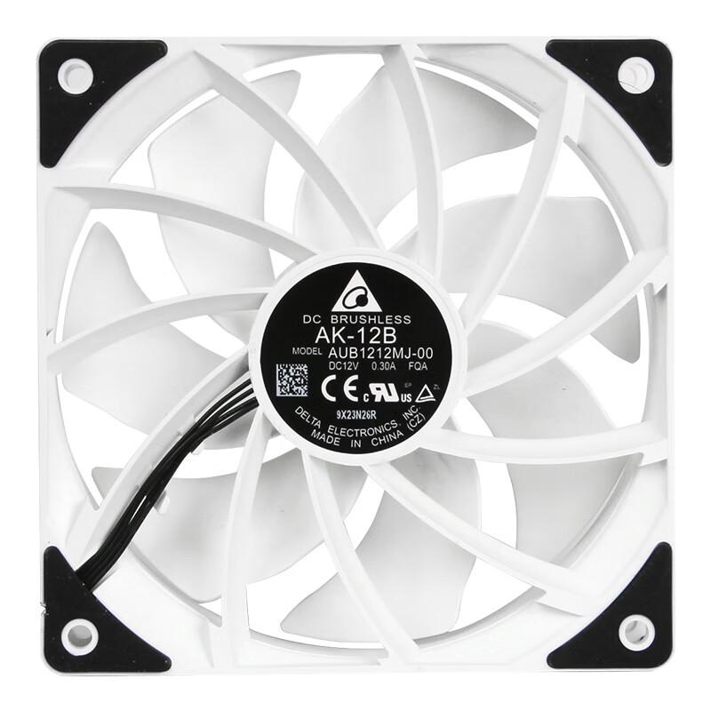 DELTA AK-12B-W 120mm Smart Temperature Control PC Case Fan