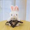 Cute Rabbit Soft Plush Doll  With Soft Short Fur And Pp Cotton Filling Kids For