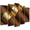 Five Piece Picture Canvas Print Cuban Cigar