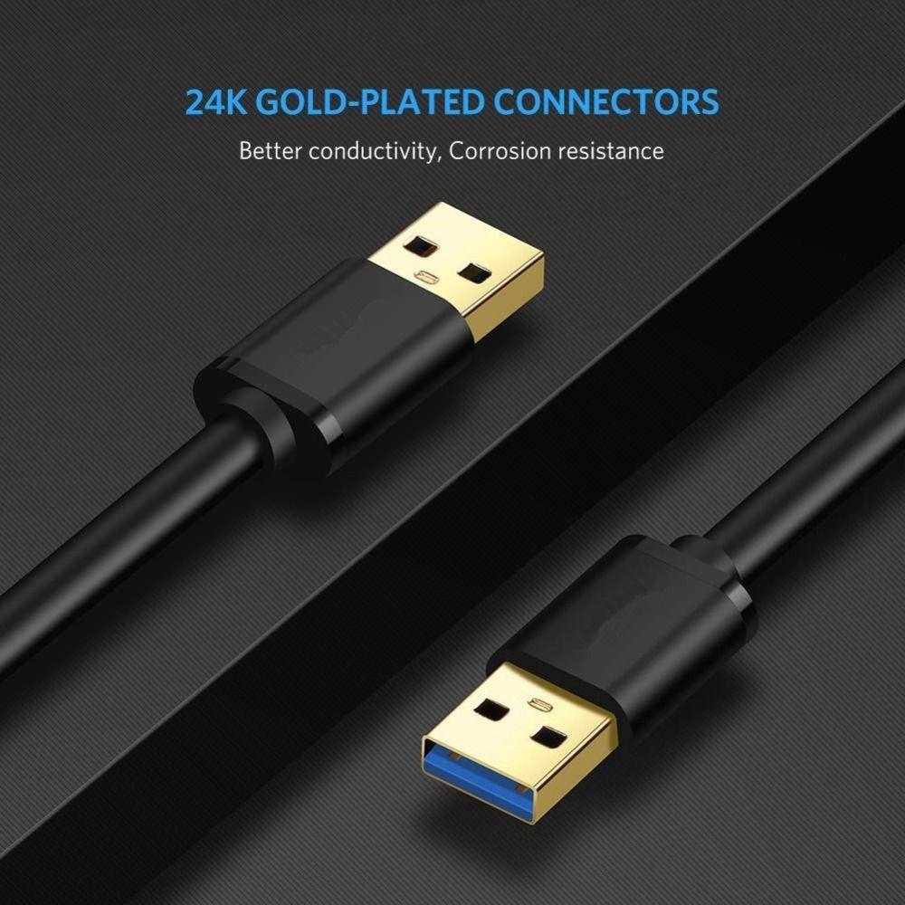 2.0 Wire Data Sync USB Extension Cable Data Transmission Line USB 2.0 Extender Cord USB 3.0 Cable