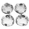 Part Center Cap Chrome Cover Dust-Proof Practical Silver Universal Wheel 30mm 4 PCS 68MM ABS Plastic Accessories