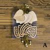 12pcs Christmas Wooden Hollow Hanging Ornament Christmas Tree Hanging Pendant Decor