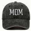 Visors DAD MOM Embroidery Baseball Caps Vintage Baseball Hats Outdoor Sports Distressed Faded Cap