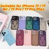 Матовый Чехол для Телефона с Креплением для Камеры для iPhone 17 / 17 Air / 17 Pro / 17 Pro Max Мобильный Аксессуар