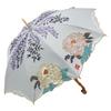 Parasol for Both Sunny and Rainy for Long Actress Organza UV Complete Heat Hideki Artist Lotus Gift [Chinoiserie Modern] Days, Women, Parasol,