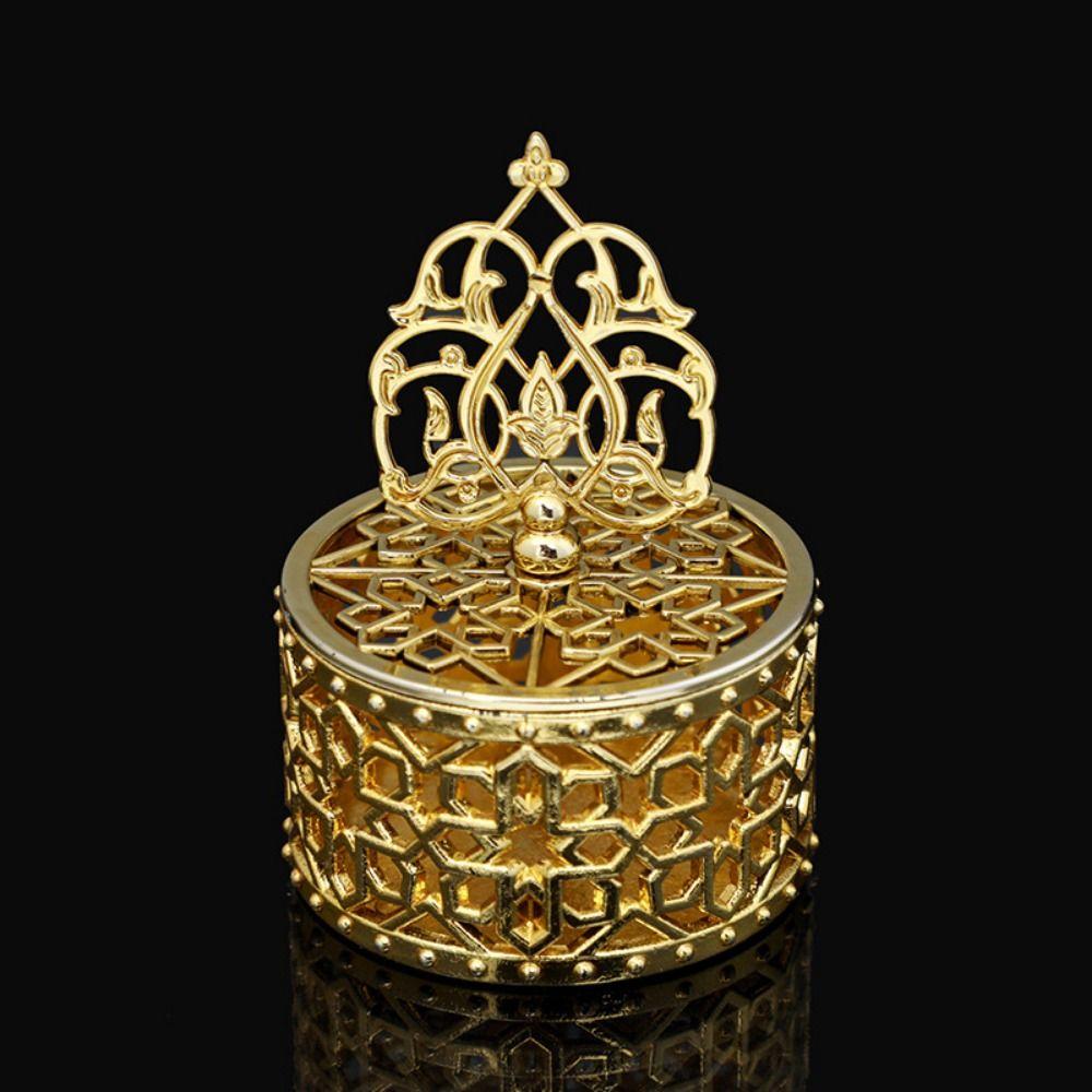 Handheld Gold Hollow Box European Style Packaging Gift Box Candy Container Box  Wedding Table