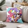 The AAnimated DDigital Circus Pillow Case Pattern Printed Pillowcase For Living Room Sofa Cushion Cover  Bedroom Decor