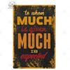 Exclusive Putuo Decor Stunning German Tin Sign Eye Catching "Einmal Mit Profis Arbeiten War Gestern" Design Perfect Wall Decor