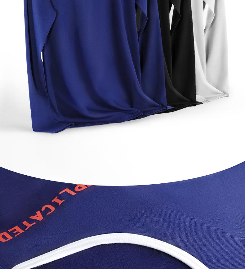 Легкий мужской хлопковый топ с круглым вырезом — удобное, дышащее, однотонное базовое нижнее белье на осень.