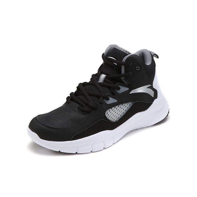 Anta Баскетбольные кроссовки Star Track 4 KT Thompson Shock Absorbing Non-Slip Reathable Mid Top с защитой от износа Мужские кроссовки Черный Белый Серый 91731132-4