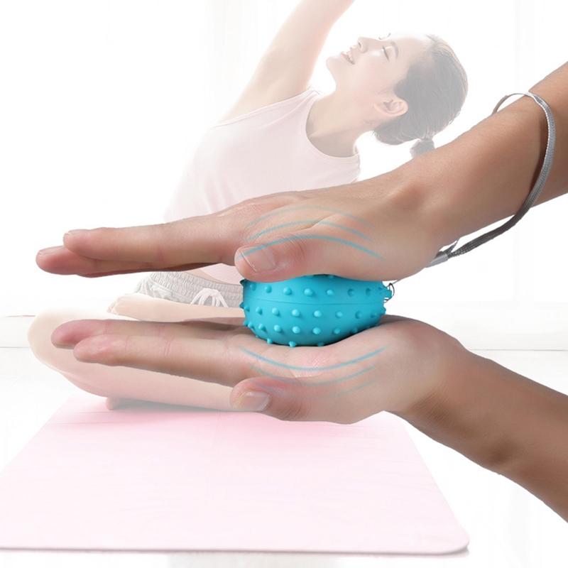 Round Finger Hand Grip Massage Ball Adjustable Hand Grip Training Grip Hand Finger Carpal Expander Exercise Massage Ball