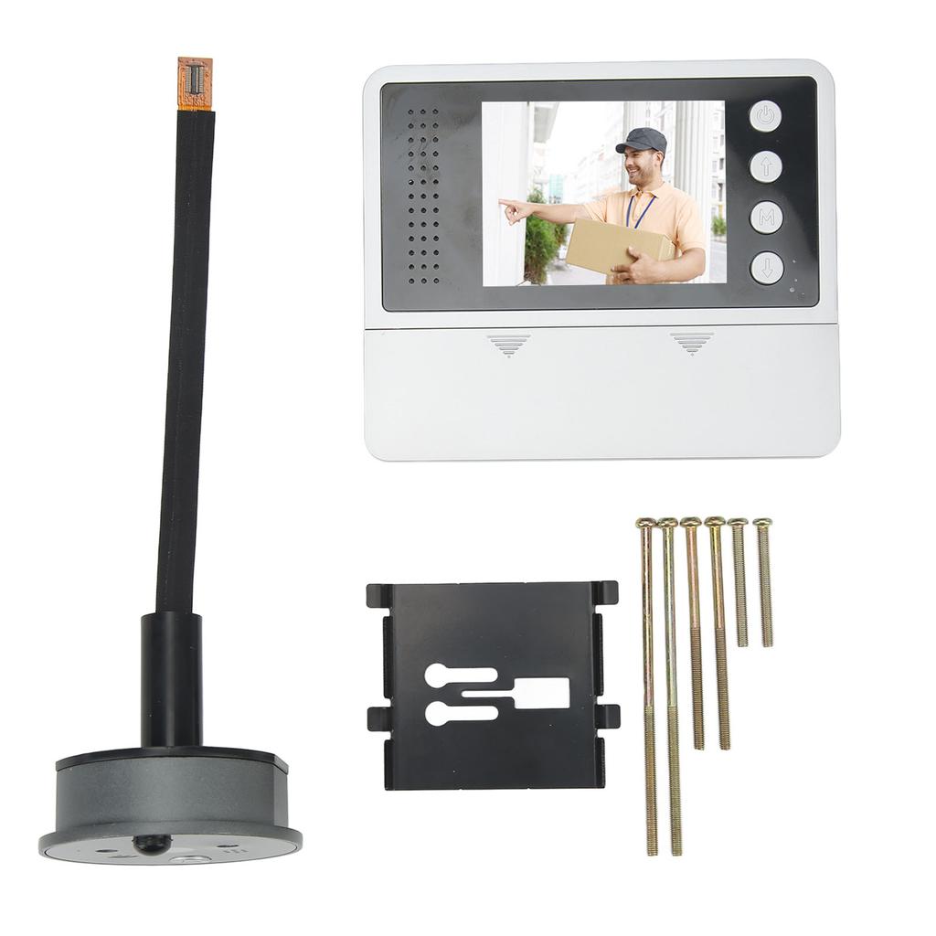 2.8-дюймовый цифровой дверной глазок, интеллектуальная камера дверного звонка с инфракрасным ночным видением для домашней безопасности