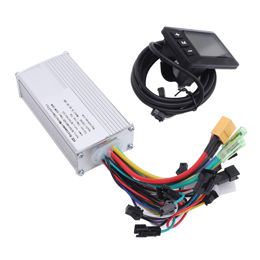 Комплект контроллера двигателя 36В 48В 60В 450Вт 500Вт Синусоидальный бесщеточный контроллер с панелью дисплея G51 для конверсии