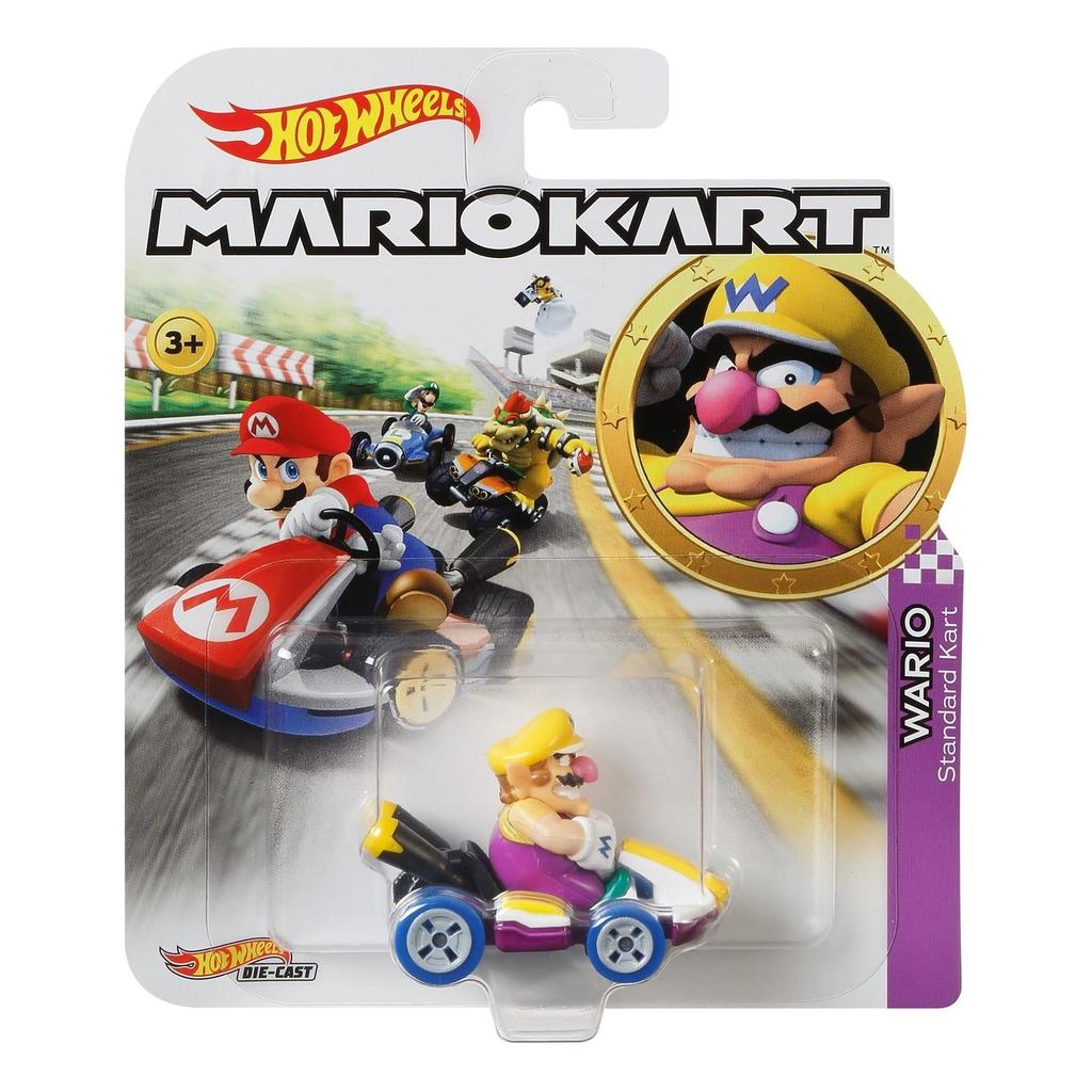 Mario Kart Wario Персонаж Машина Литая Фиолетовый 164
