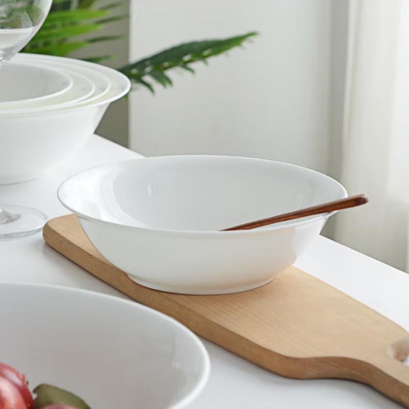 White Ceramic Multi-purpose Bowl