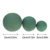 9/12/15Cm Round Green Dried Flower Ball Mud Sponge Blocks Bouquet Decoration