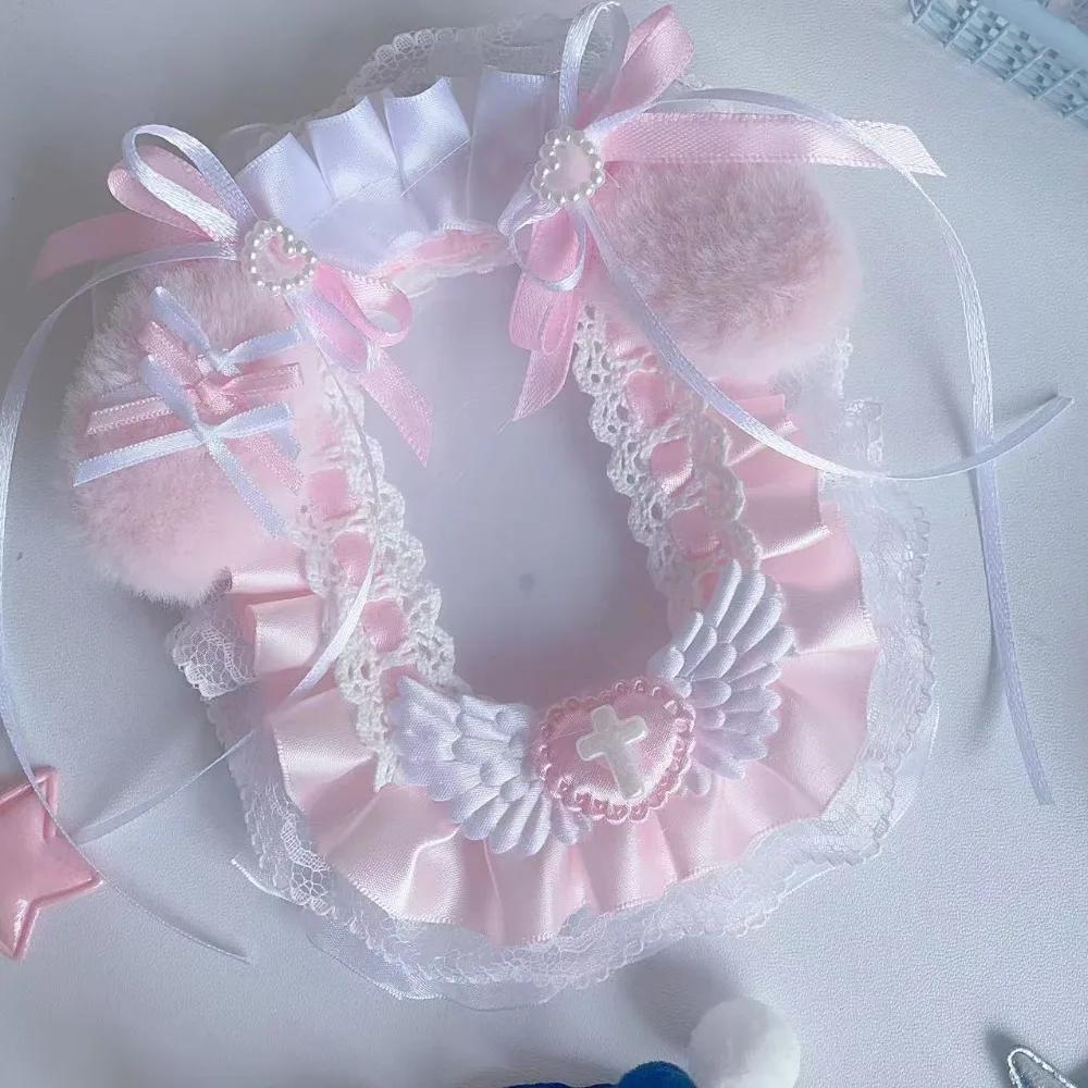 Милый DIY Плюшевый Держатель для Карт Лолита Аниме Кружево Чехол для Фотокарточек Идол Дисплей Ручной Работы Чехол-Защита для Фотокарточек Карта