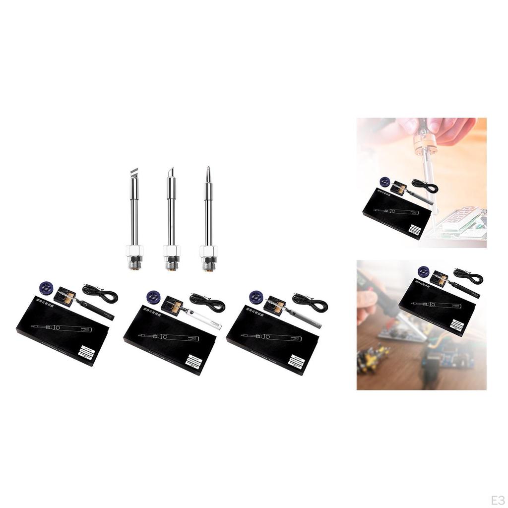 Электрический паяльник набор портативный припой провод DIY 5V для