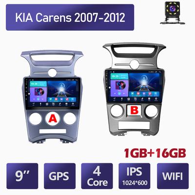 9-дюймовый 2DIN автомобильный радиоприемник на Android для KIA Carens 2007-2012 мультимедийный видеоплеер автомобильный стерео радио GPS-навигация WIFI 1 + 16 ГБ