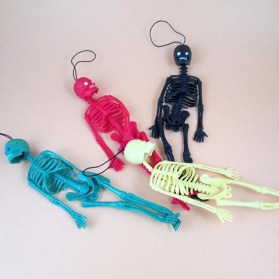 Череп Скелет Хэллоуин Модель игры Брелок Ключ Партия Декор Игрушка