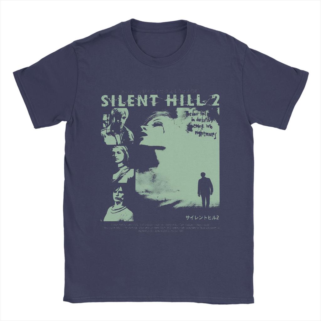 Harajuku T Shirt Silent Hill II Sunderland Cotton T Shirts Fashion Tshirt for Unisexs Summer Y2K Classic Short Sleeve Clothing