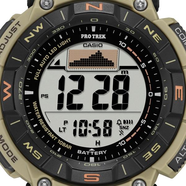 Casio Men's PRO TREK PRG-340SC-5JF [PRO TREK Climber Line] Round Watch Resin *Biomas Plastic