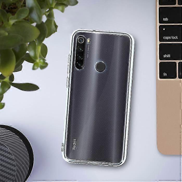 Xiaomi Redmi Note 8t Case Silicone Flexible Resistant Ultra Thin Transparent White - XY