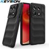 KEYSION Прочный ударопрочный матовый чехол для телефона Motorola Signature 5G Мягкий силиконовый чехол для телефона MOTO Edge 70 Fusion+ 5G