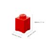 LEGO Storage Box Brick 1 Bright Red 40011730