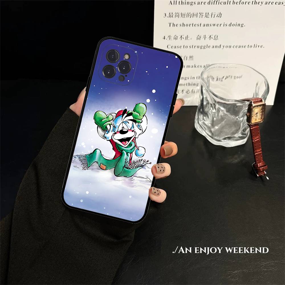 Мультяшный D-Diddl Для iPhone 17 16 15 14 11 12 13 Pro Max Plus Милый Арт Чехол для Телефона